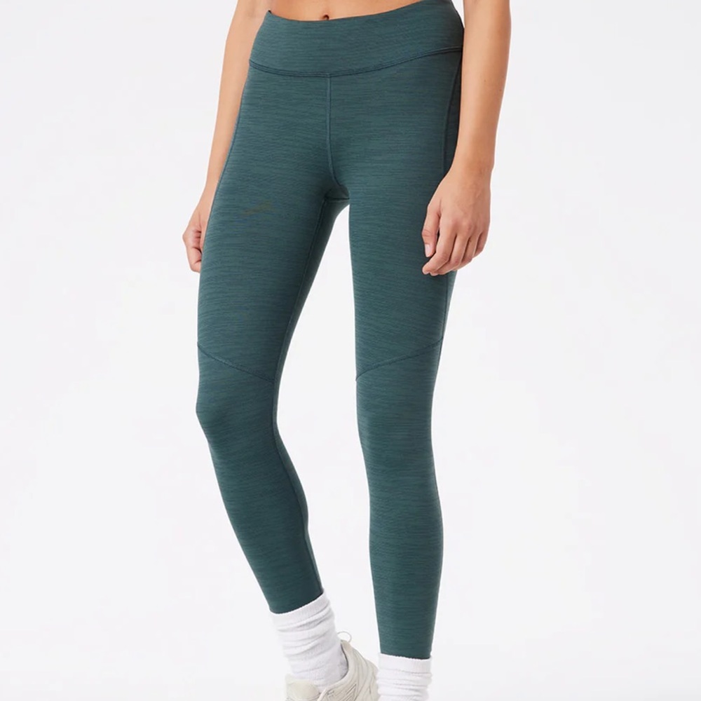 OUTDOOR VOICES Green Yoga Leggings